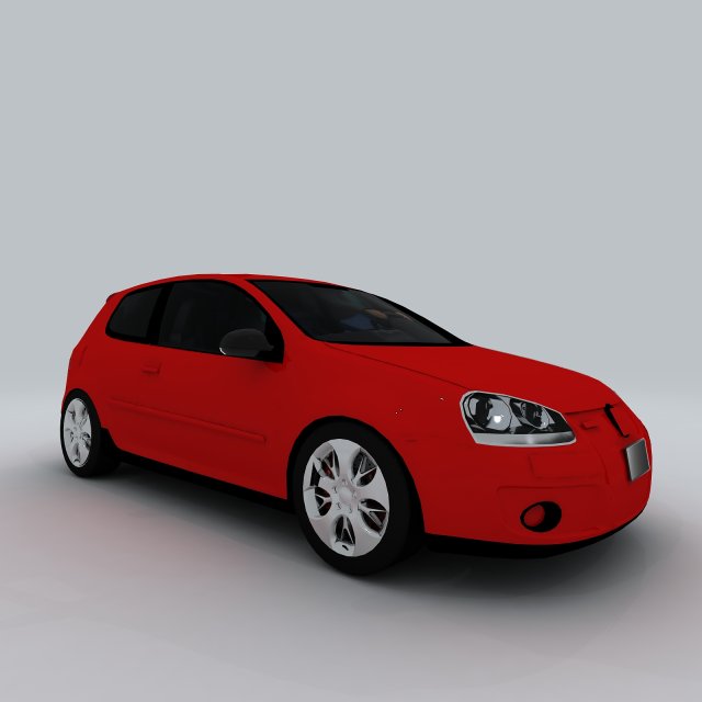 Vehicle – supercar car 36 3D Model