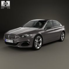 BMW Compact Sedan 2015 3D Model