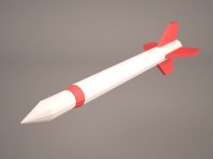 AIM-120 AMRAAM 3D Model