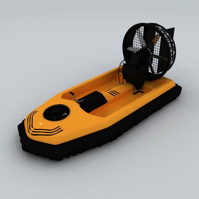 Transportation motorboat 59113 3D Model
