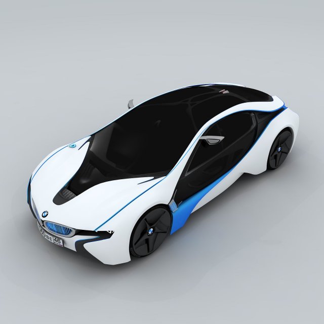 Transportation – BMW Car I8 3D Model