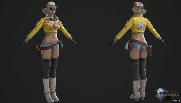 Cindy Aurum 3D Model