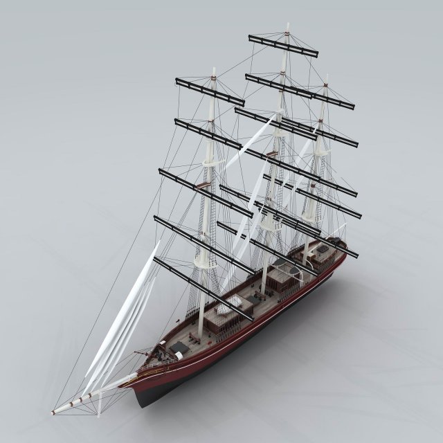 Transportation Sailing 34788 3D Model