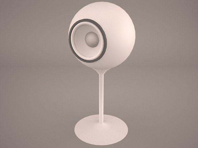 Tower Speaker 3D Model