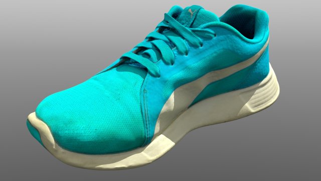 Sneaker low poly 3D Model