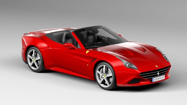 Ferrari California T 2015 3D Model