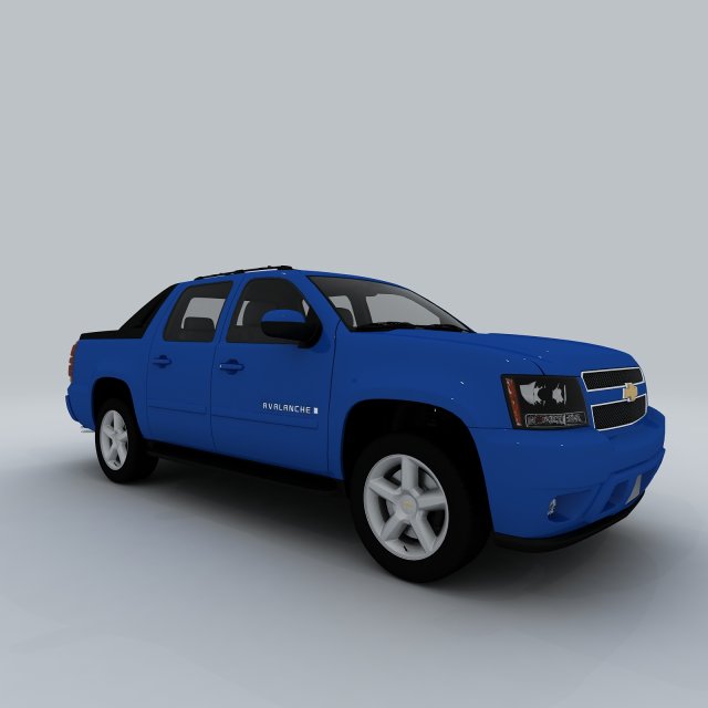 Vehicle – Truck 02 3D Model