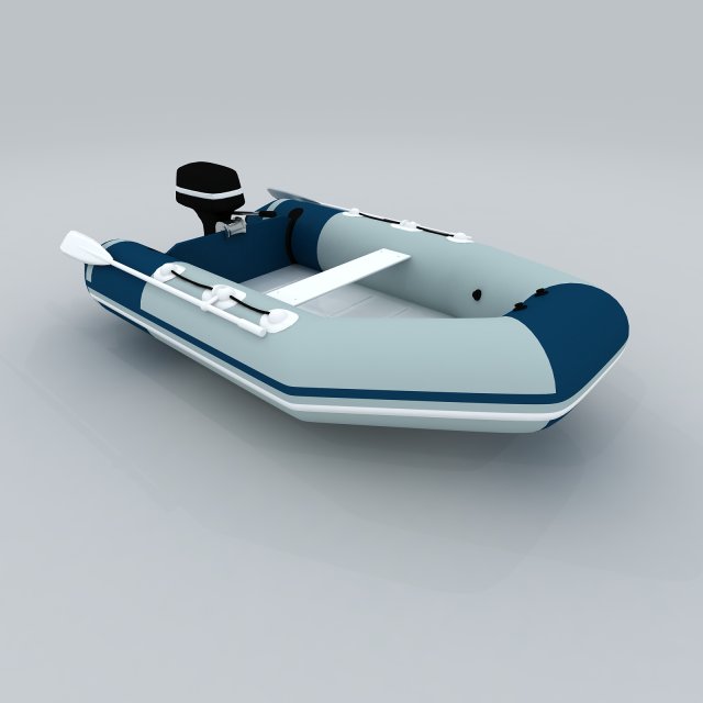 Vehicle canoeing 35673 3D Model