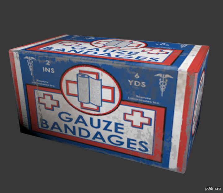 Bandages 3D Model