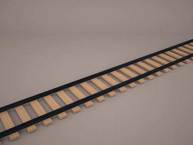 Constructor Railroad 3D Model