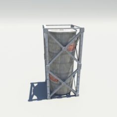 Metal tower 3D Model