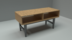 Retangle coffee table 3D Model
