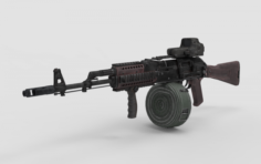 Weapon pack 4 3D Model