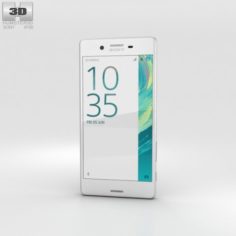 Sony Xperia X White 3D Model