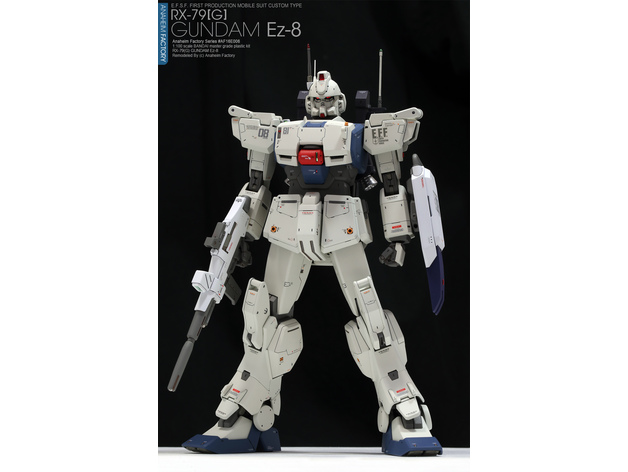 Gundam EZ 8 – 8 th ms team 1/144 scale (1:144) 3D Print Model