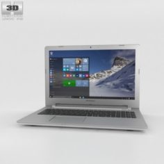 Lenovo IdeaPad 500 White 3D Model