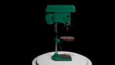 Drill Machine Industrial Machine 3D Model