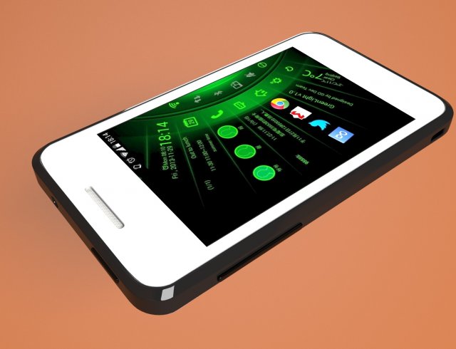 Smartphone alcatel 3D Model