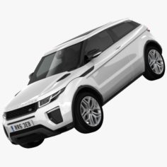 Range Rover Evoque 2016 3D Model