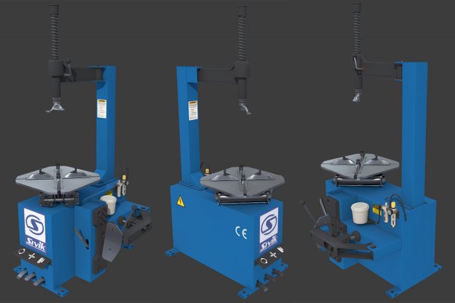 Tire Changer Machine 3D Model