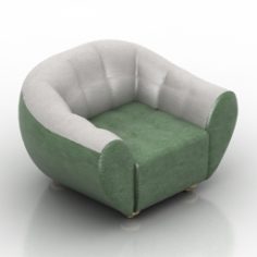 Armchair 3D Model