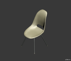 Suburban Dining Chair 3D Model
