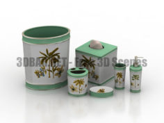 Avanti Catesby Palms Bathroom accessories 3D Collection