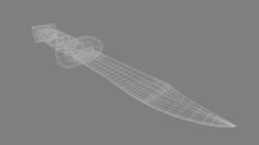 Knife konichi 3D Model