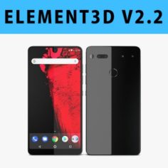 E3D – Essential Phone Titanium model 3D Model