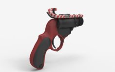 Christmas gun 3D Model