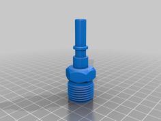 Nebia Shower Wand Connector to 1/2″ BSP Adapter 3D Print Model