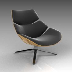 Shrimp Lounge Chair 3D Model