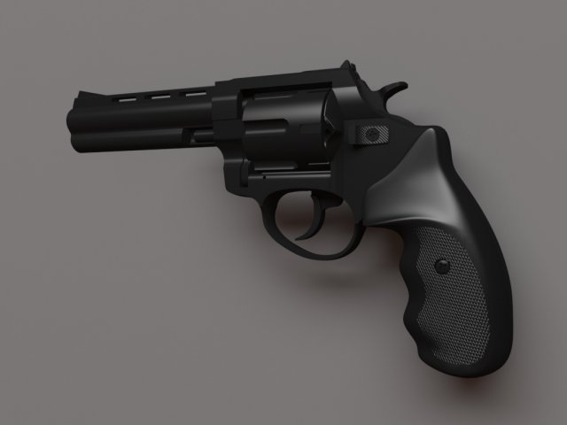 Revolver Ekol 45 3D Model