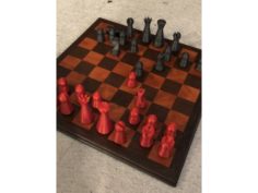 Minimal Look Chess (remix) 3D Print Model