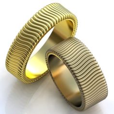 Wedding rings-SET 16 3D Model