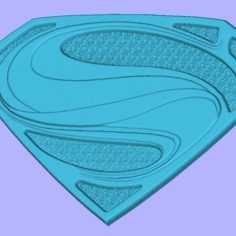 Superman 3D Print Model
