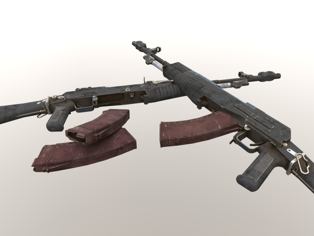 AN-94 3D Model