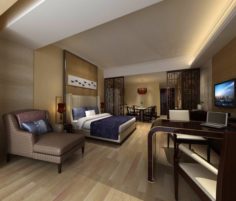 Bedroom – Modern Style -9408 3D Model