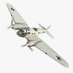 Heinkel He 111 L 3D Model