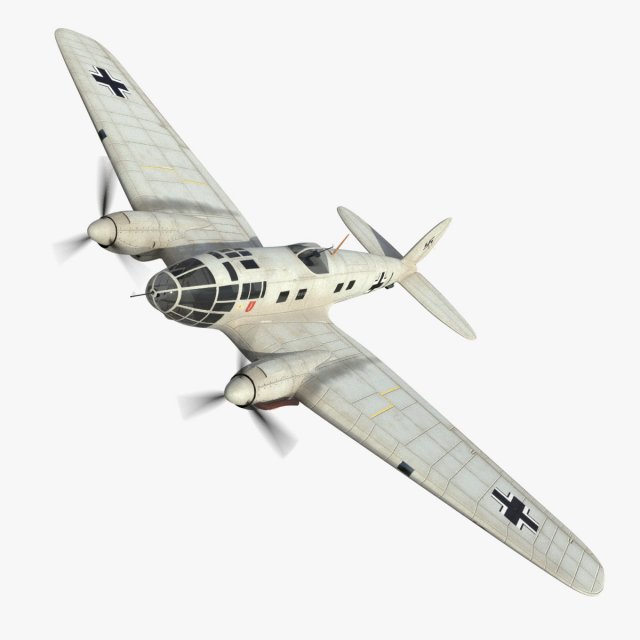 Heinkel He 111 L 3D Model