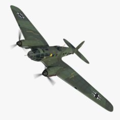 Heinkel He 111 B3-DB 3D Model