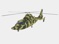 Helicopter Z-9 Free 3D Model