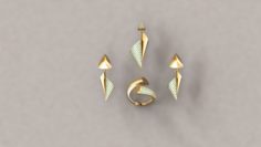Jewelery Arezoo diamond 3D Model