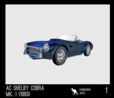 AC Shelby Cobra 427 1963 3D Model