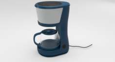 Metal Coffee Maker 3D Model