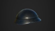 WW2 Helmet 3D Model