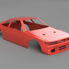 Zenki S14 240sx Body for 3DRC 1/24 Drift Car 3D Print Model