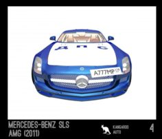 Mercedes-Benz SLS AMG 2011 3D Model