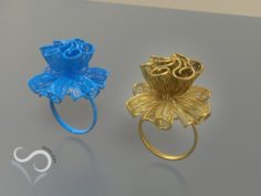 Golden ring STL for 3d printing 3D print model 3D Model