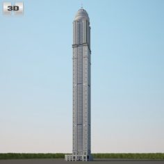 Princess Tower 3D Model